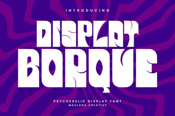 Borque: A Display Font for Digital Impact