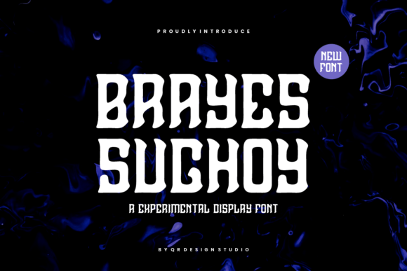 Brayes Sughoy: A Bold Display Font for Crafters and Product Creators