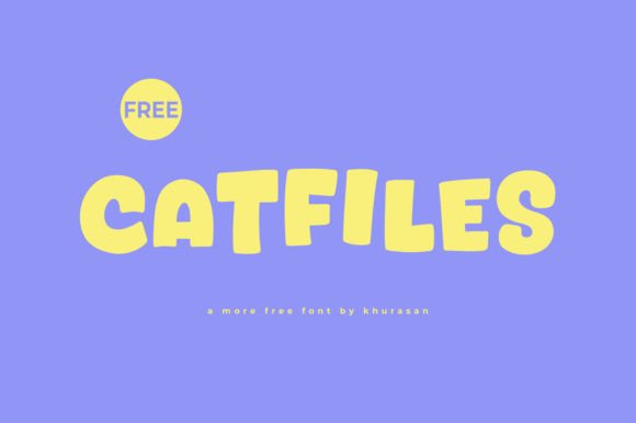 Catfiles: A Versatile Display Font for Editorial Design