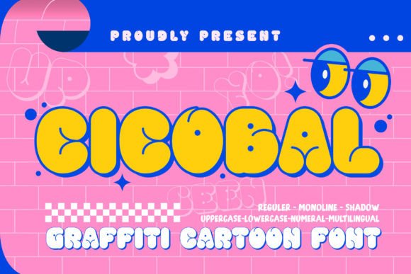 Cicobal: A Bold Display Font for Digital Branding