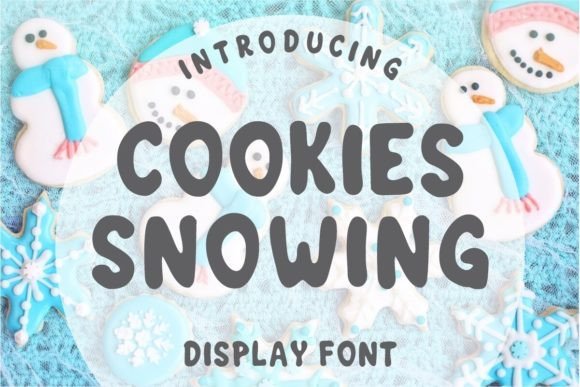 Fonts That Snow: How Cookies Snowing Elevates Your Digital Brand