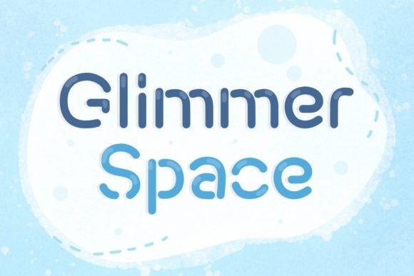 Glimmerspace: A Modern Sans Display Font for Editorial Design