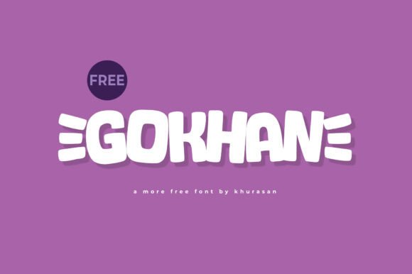 Gokhan: A Modern Display Font for Digital Design