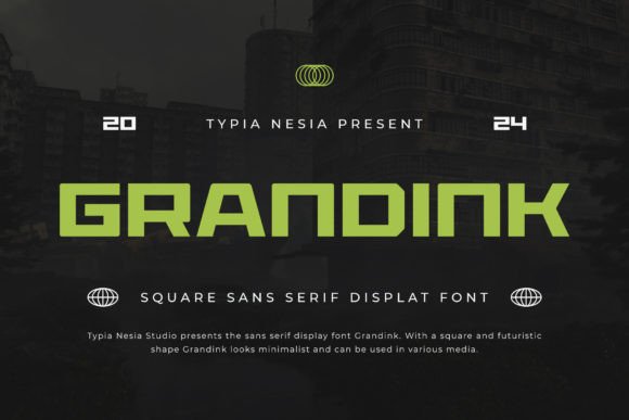 Grandink: A Modern Display Font for Editorial Excellence