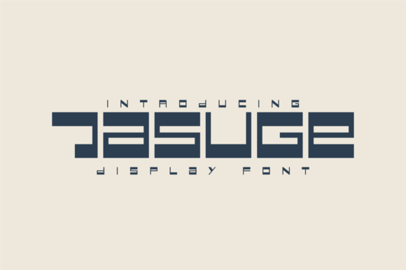 Jasuge: A Display Font That Elevates Campaigns