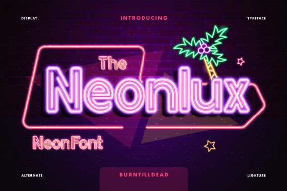 Neonlux: A Font That Brings Energy and Style to Your Brand