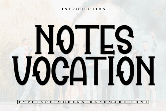 Notes Vocation: A Font That Elevates Digital Design