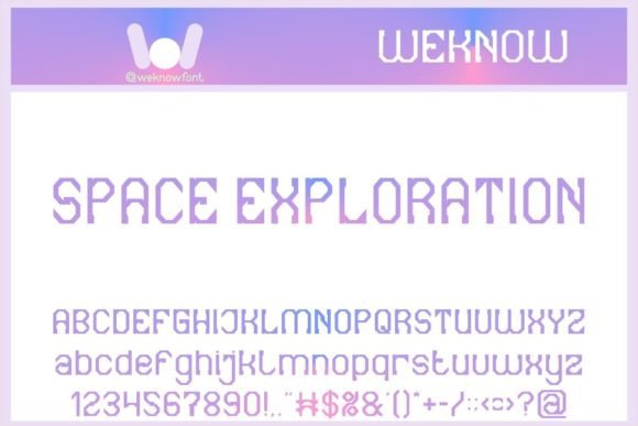 Space Exploration: A Font for the Future of Web Design