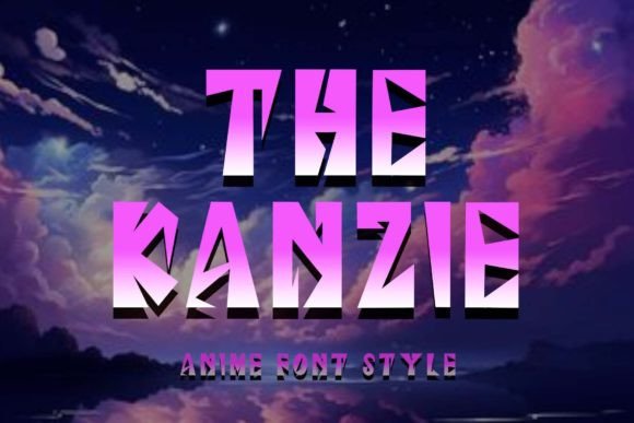 The Kanzie: A Display Font for Impactful Digital Design